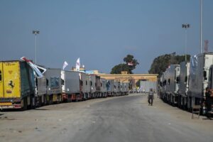 “بلومبرغ”: إسرائيل والاتحاد الأوروبي يتوصلان إلى اتفاق بشأن تقديم المساعدات إلى غزة